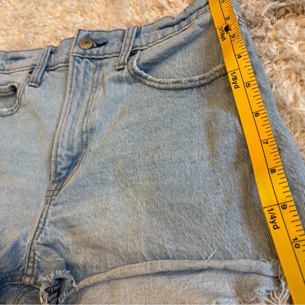 Abercrombie & Fitch Blue Jean Shorts - Picture 6 of 8